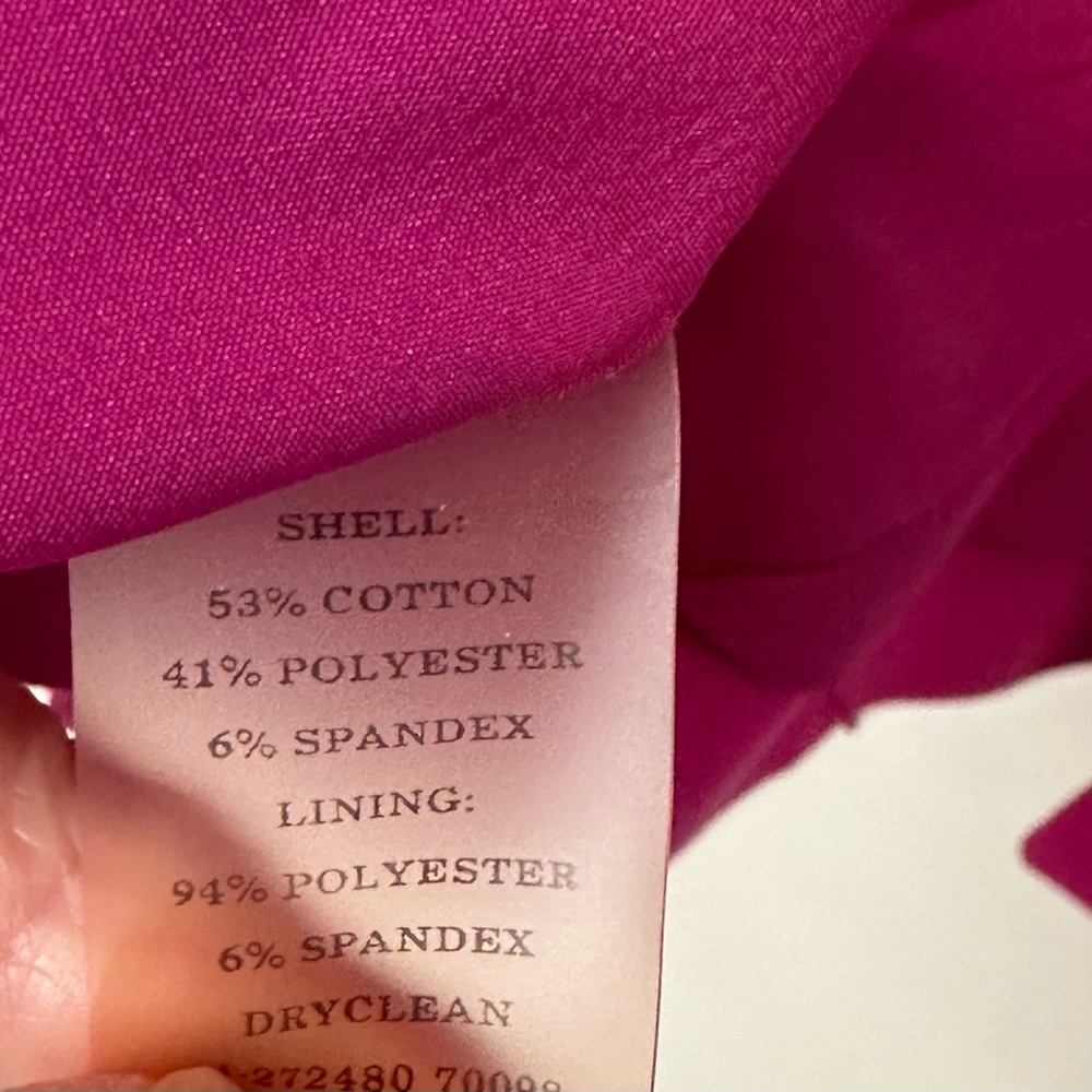 Beautiful, Ann Taylor Pink Blazer Jacket, Size 4 - Picture 5 of 5